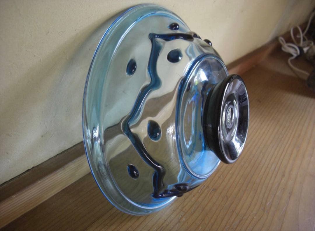 舩木倭帆さんの吹きガラス　大鉢　ボウル　ガラス器 コンポート