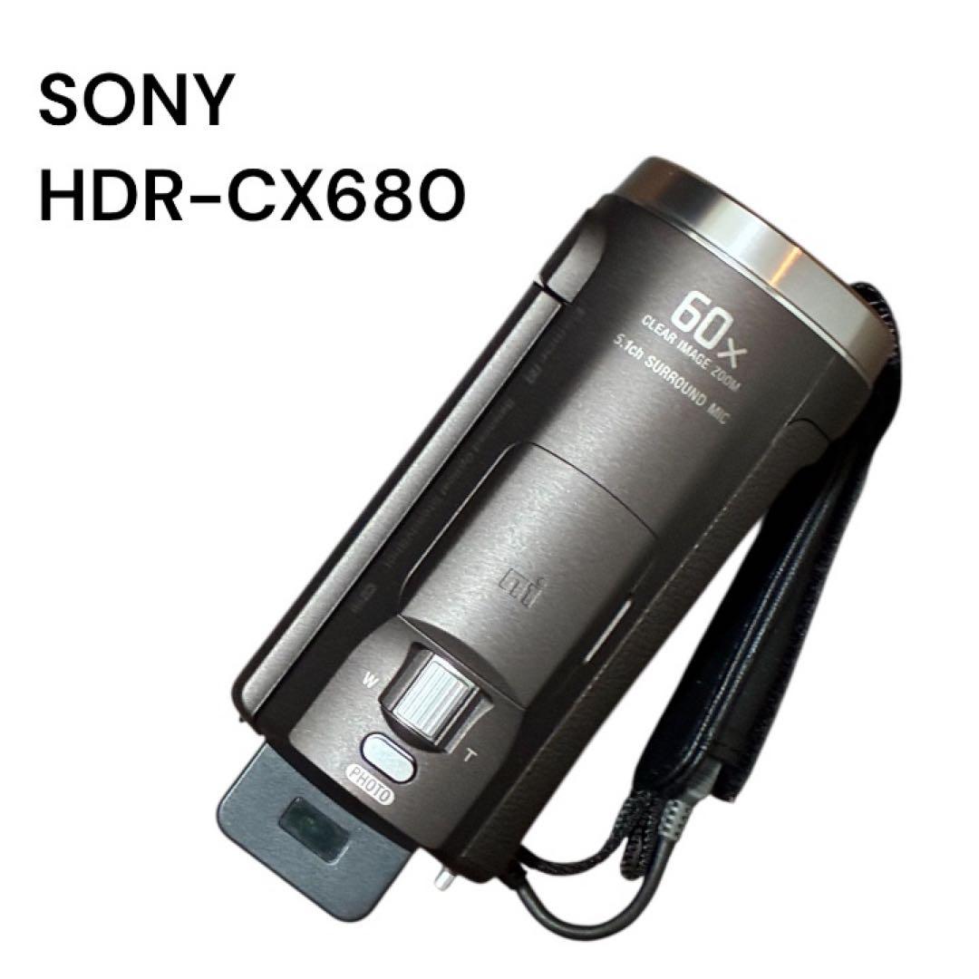 【動作品】SONY HDR-CX680 デジタルHDビデオカメラ 本体 箱付き