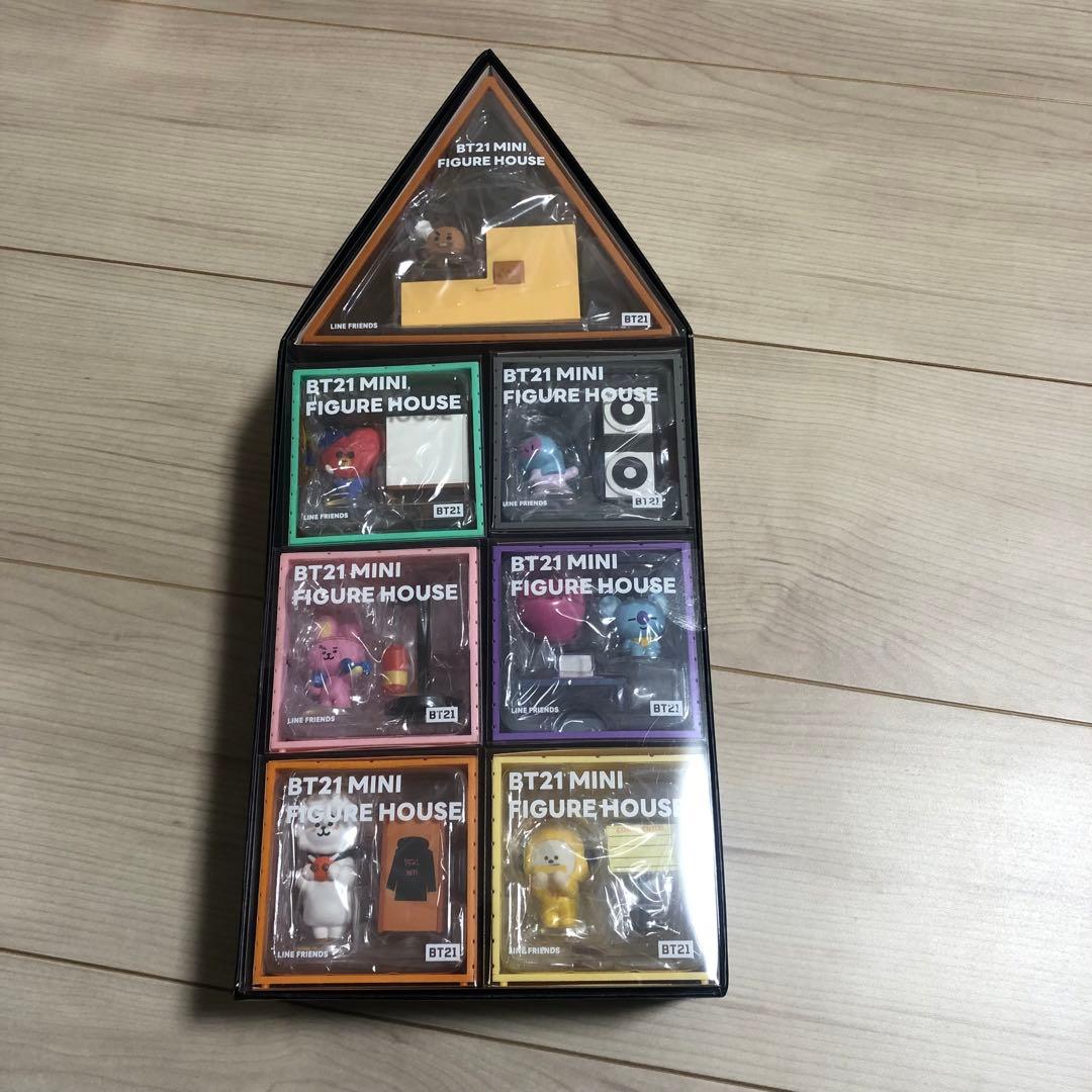 BT21 MINI FIGURE HOUSE 5thANNIVERSARYセット