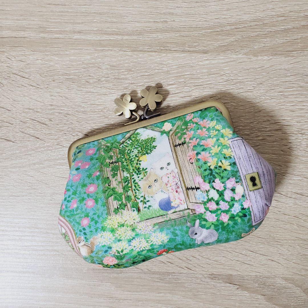 《専用》ハンドメイド 12cm 親子がま口財布 22fabric