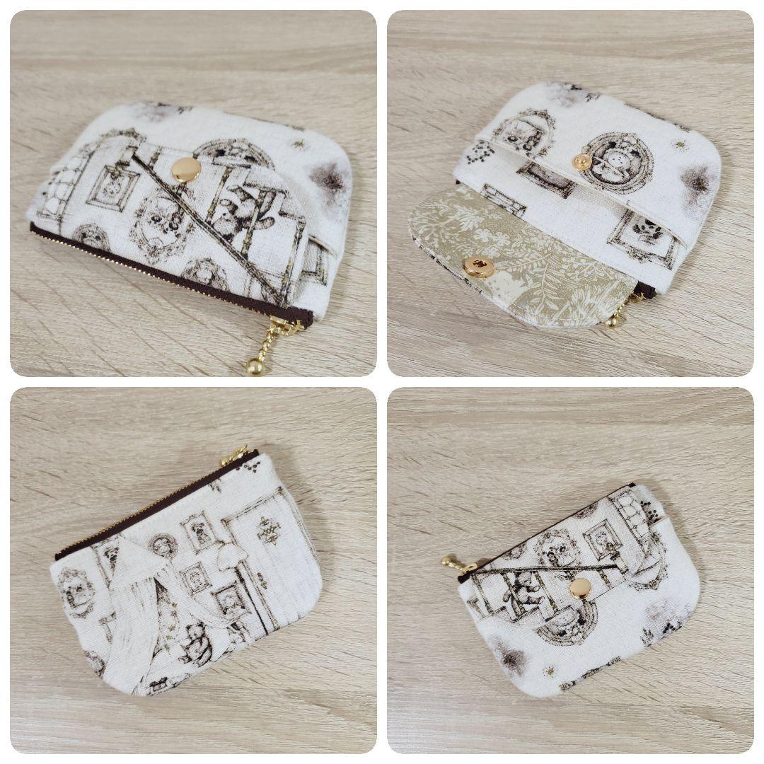 《専用》ハンドメイド 12cm 親子がま口財布 22fabric