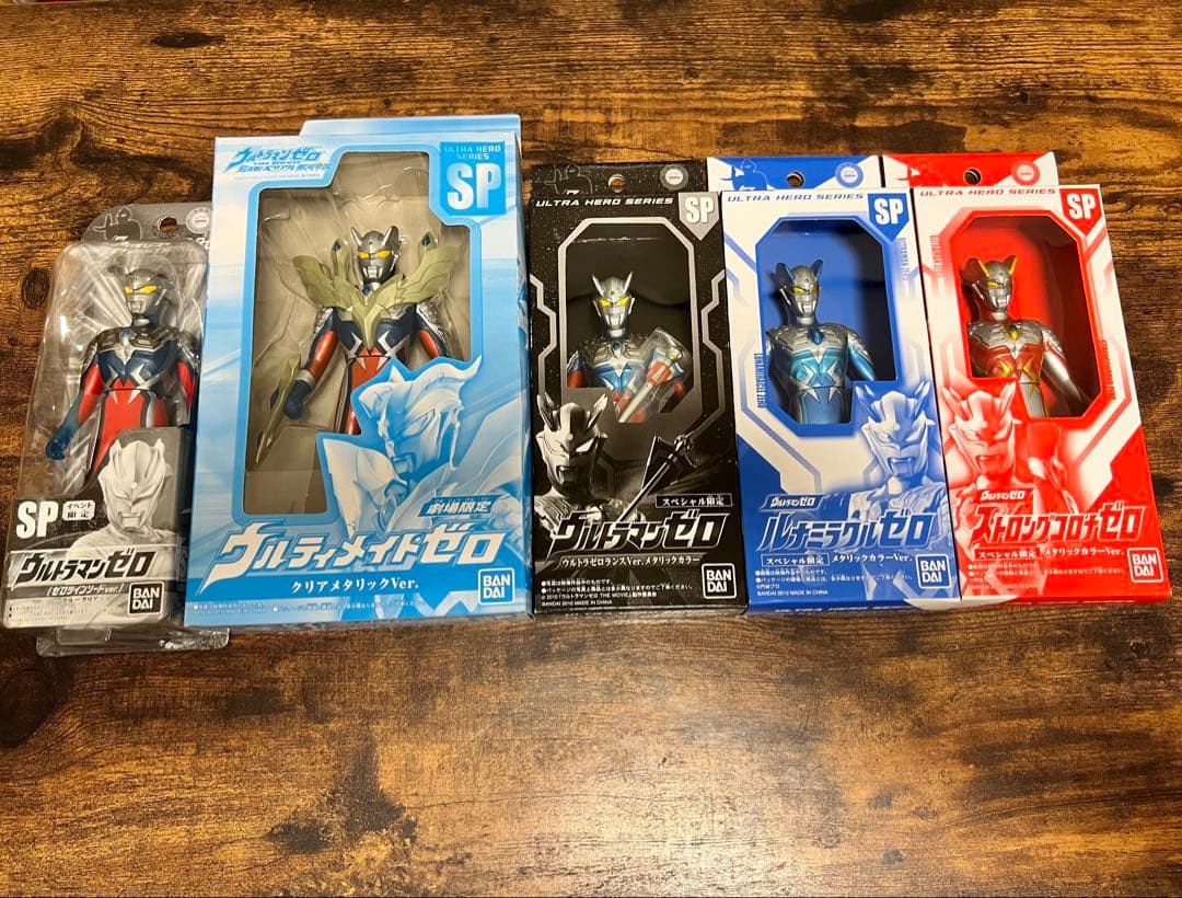ウルトラマンゼロ SPシリーズ 限定品5体セット