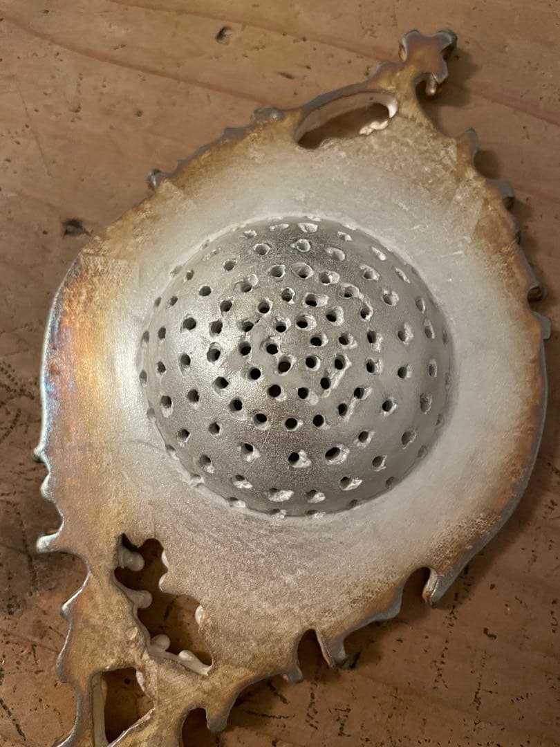 k*o様 伊藤剛俊 銀彩 ティーストレーナー