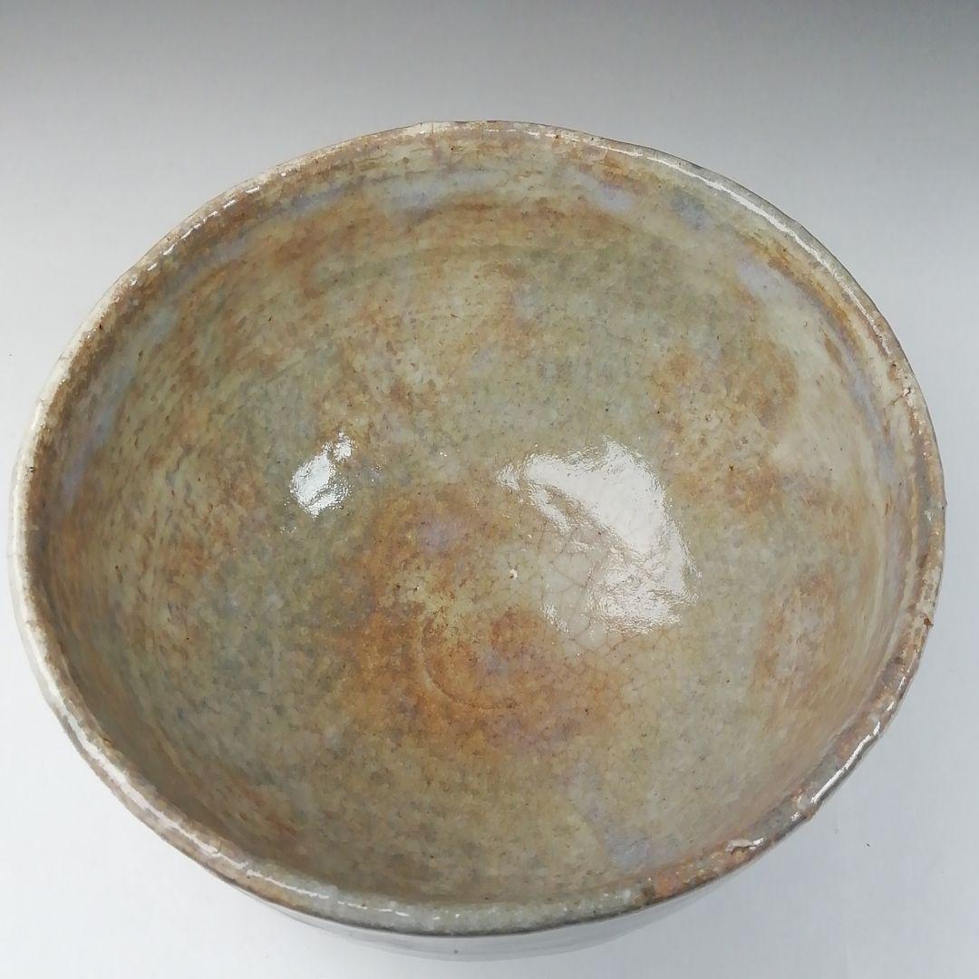 Ｔ８７　茶碗　『萩茶碗』『泉流山　吉賀大雅』　共箱　抹茶碗　茶道具