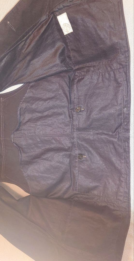 フリーホイーラーズ　サスカッチ 濃黒ダックベスト Size 40 美品