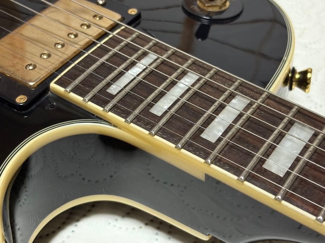 Blitz by AriaProII レスポール カスタムタイプ ブラック