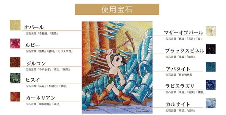 ジュエリー絵画　鉄腕アトム2 XSサイズ