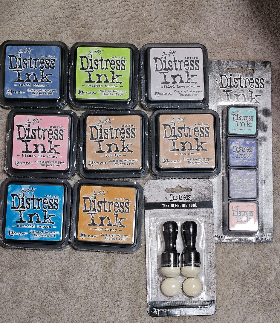 【25日限定値下げ新品未使用未開封】ティムホルツ ディストレスインク　セット