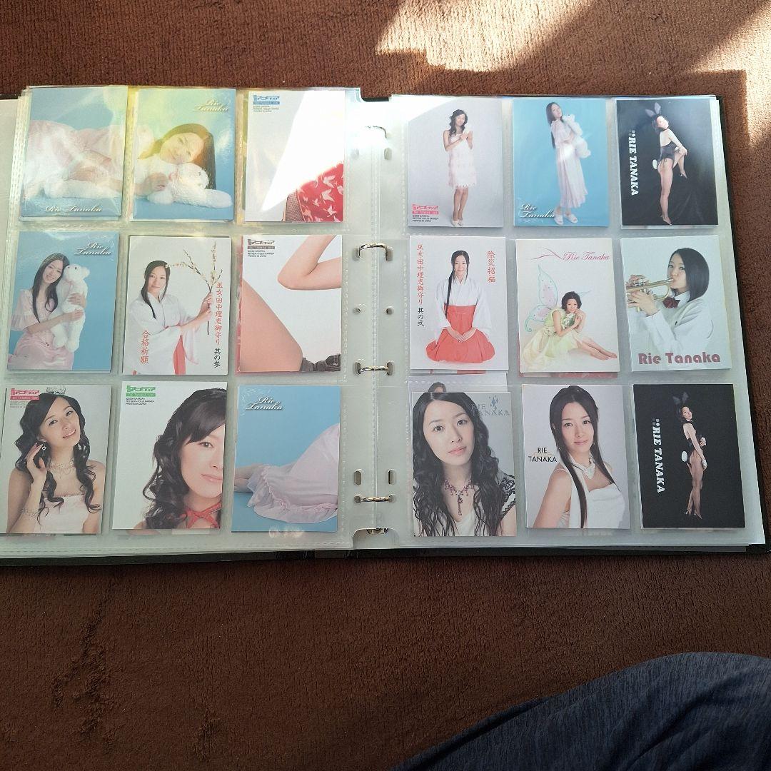 田中理恵　声優　カード+専用バインダー