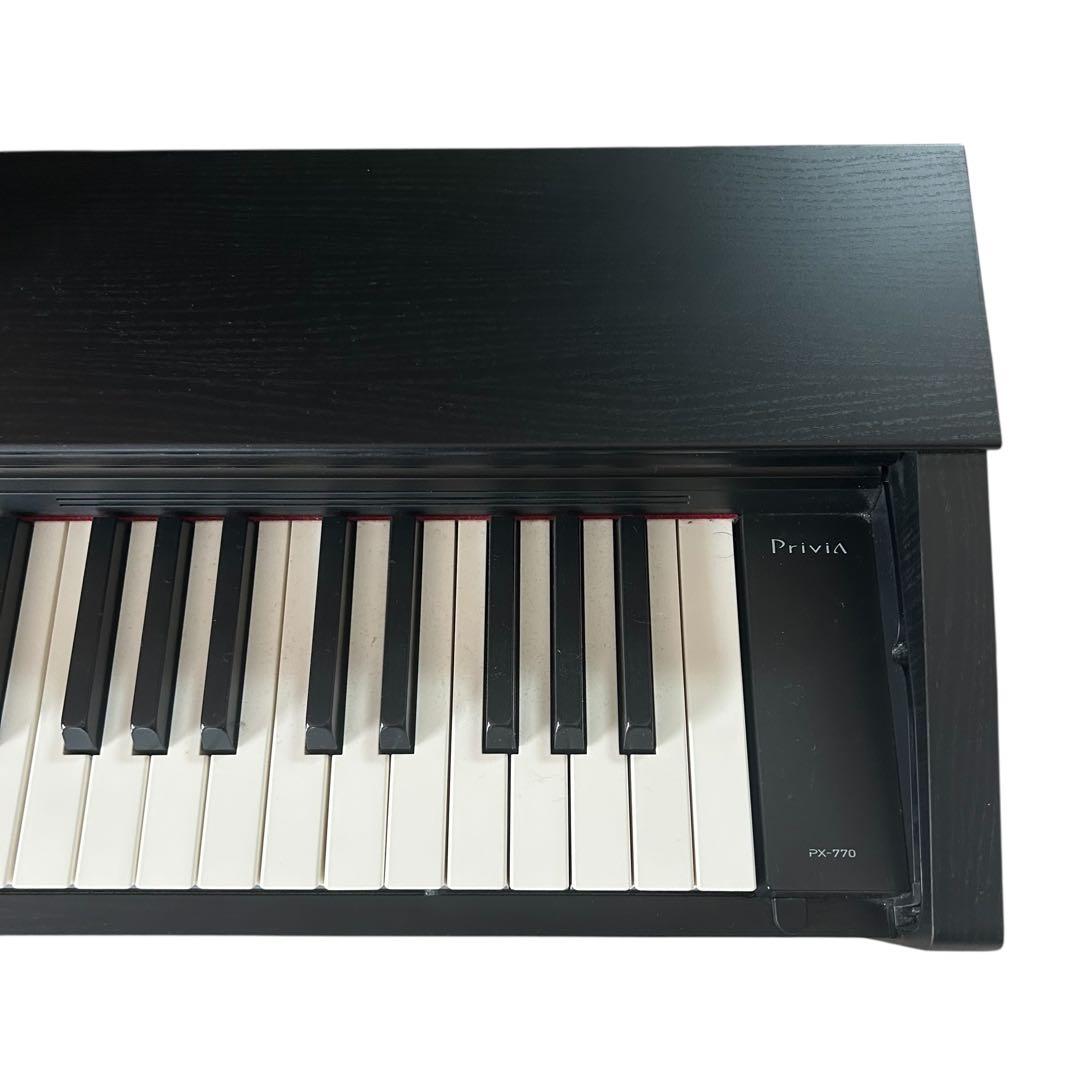 CASIO カシオ電子ピアノPrivia PX-770BK 2017年製