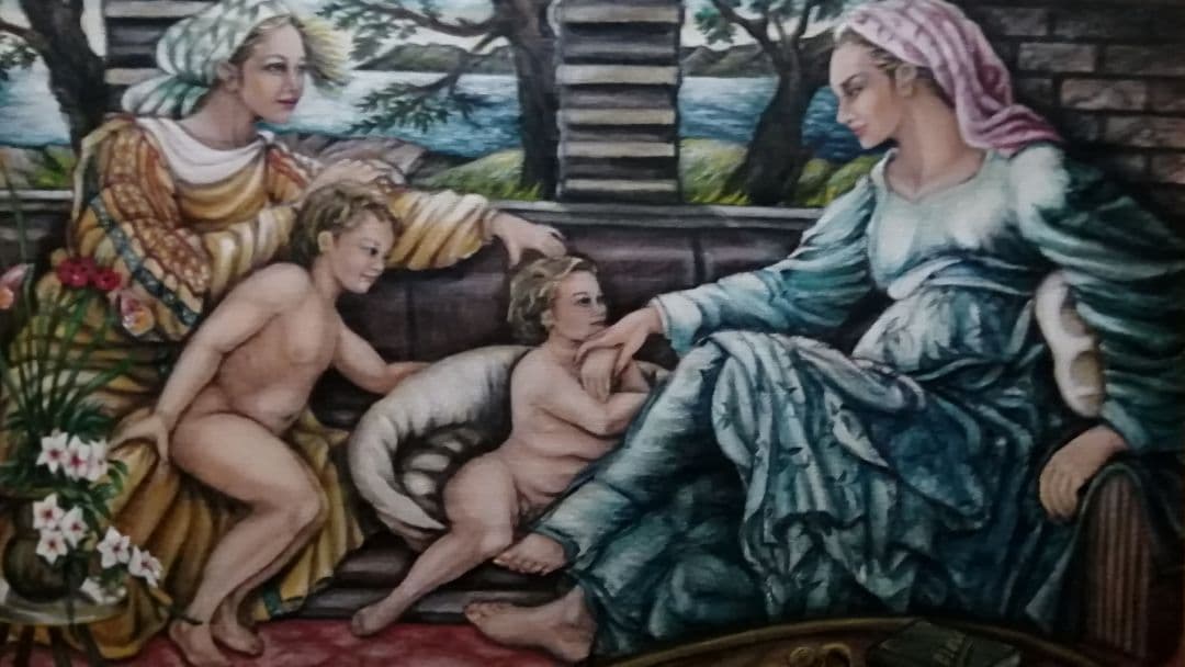 リトル、ウイング　　アクリル絵