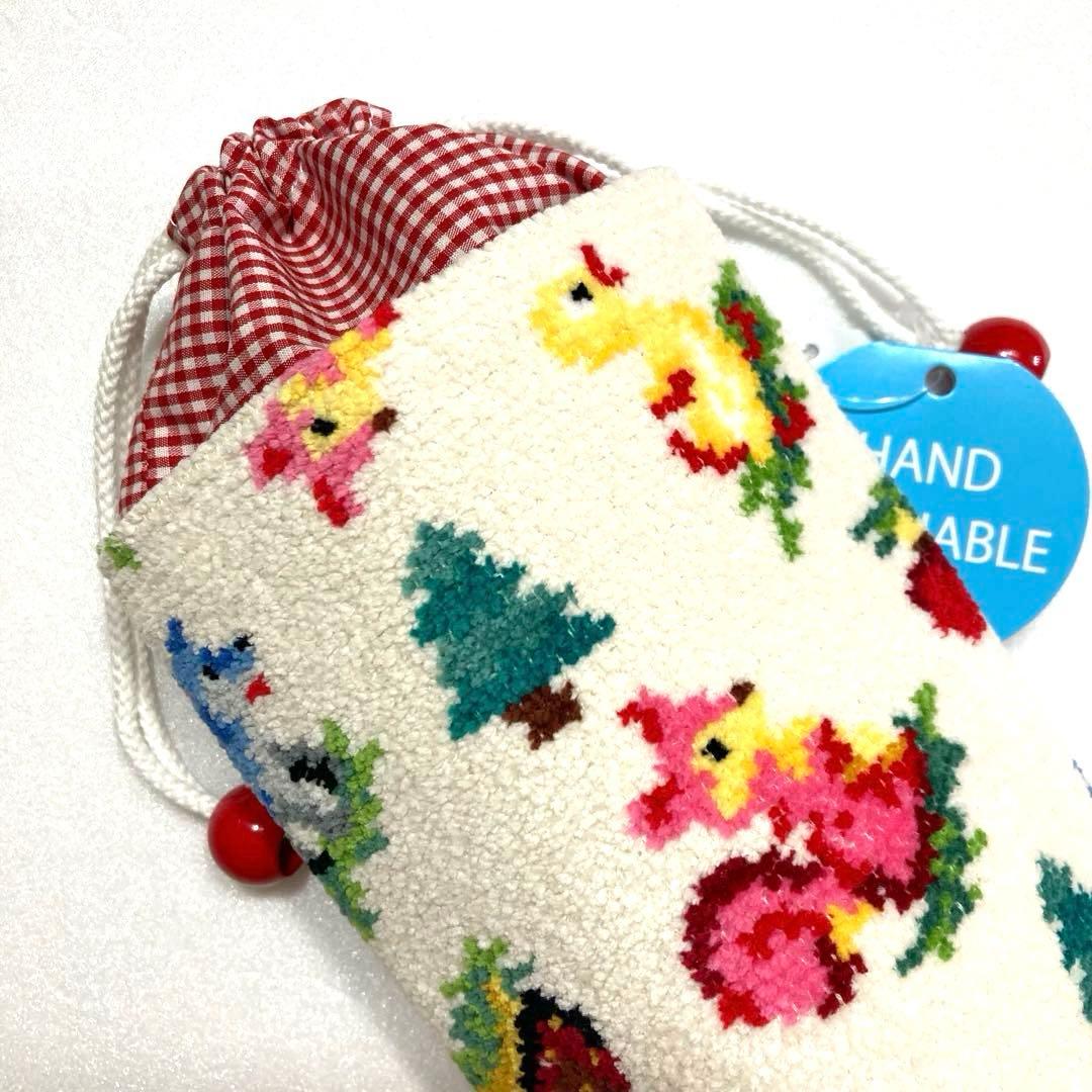 フェイラーハイジフレンズフォレストの タグ付ボトルポーチと 新品未使用のハンカチ