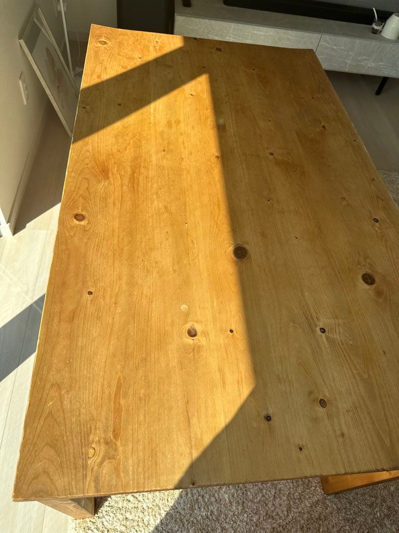 【ま】ダイニングテーブル 日本製 無垢 北欧 135 オイル塗装