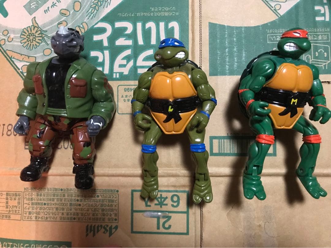 ミュータント タートルズ ミケランジェロ レオナルド ロックステディ