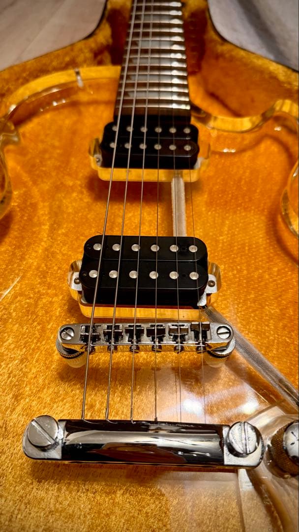 【レア・透明】アクリルレスポール