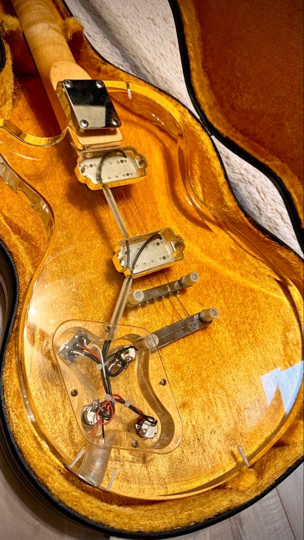 【レア・透明】アクリルレスポール