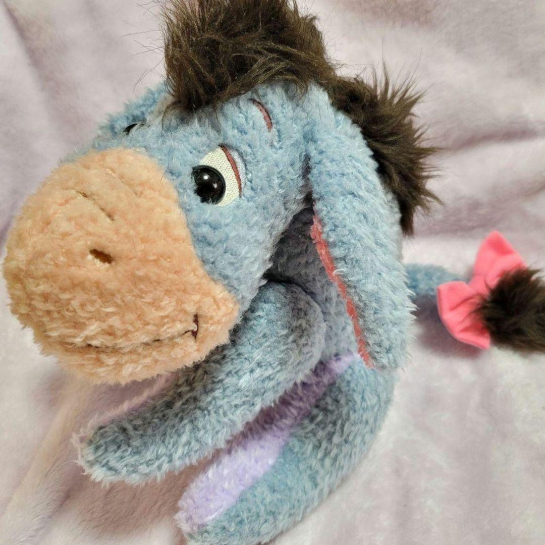 イーヨーぬいぐるみ 希少 レトロ ディズニーランド くまのプーさん