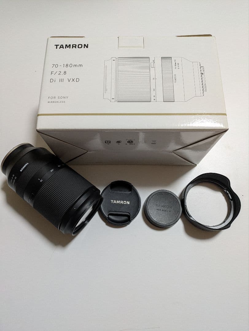 TAMRON 70-180mm F2.8　SONYマウント フルサイズ　フード