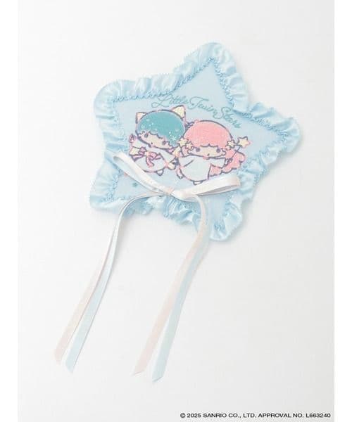 ピンクハウス　リトルツインスターズ　ワッペンブローチ