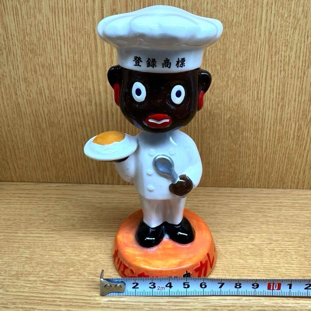 【オリエンタル坊や】　首振り人形　陶器製ツヤ有りver. 化粧箱付き