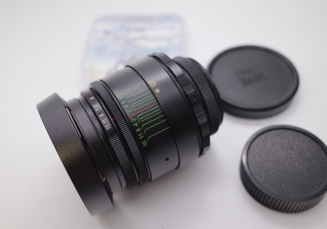 52 未使用　ぐるぐるボケレンズ　 ヘリオス　44-2　M42