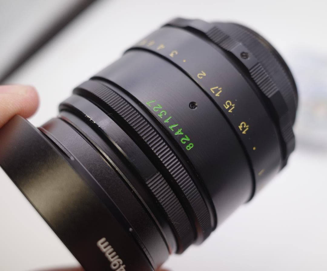 52 未使用　ぐるぐるボケレンズ　 ヘリオス　44-2　M42