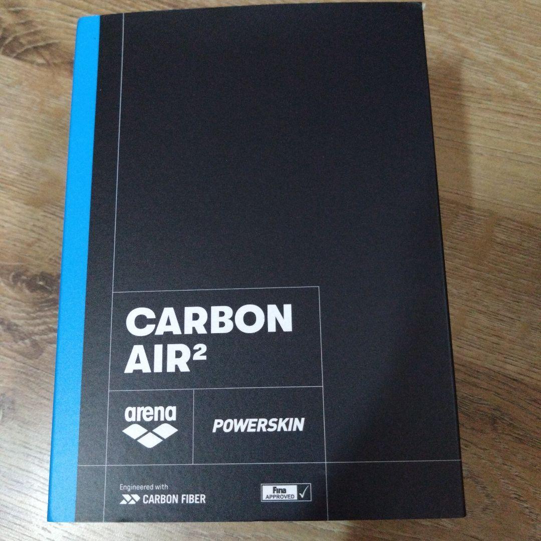 美品 アリーナメンズ競泳水着 カーボンエアー2FAR-9505M