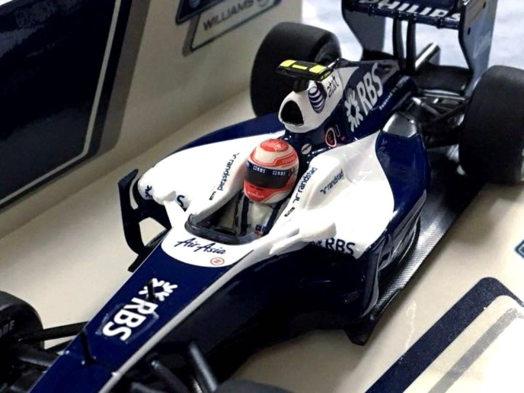 ミニチャンプス 1/43 ウィリアムズ・トヨタ FW31 中嶋一貴