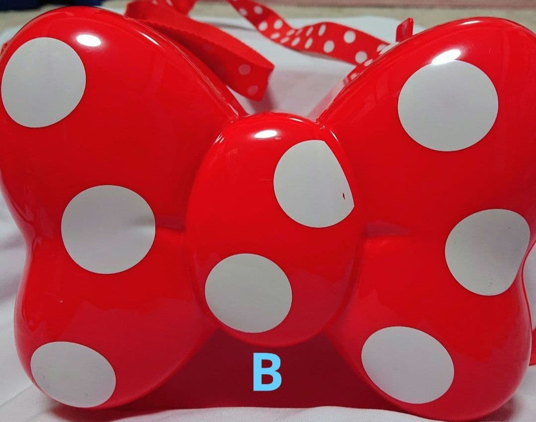 ディズニー ポップコーンバケット ミニー リボン ポップコーンケース