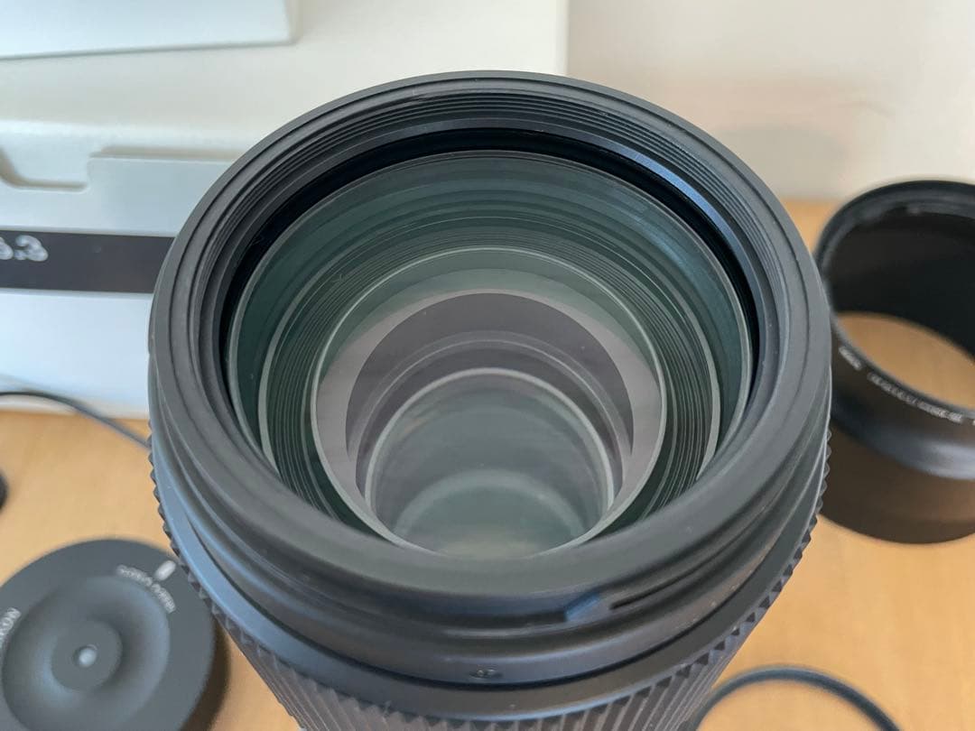 【美品】SIGMA 100-400mm F5-6.3 DG レンズ　付属品あり