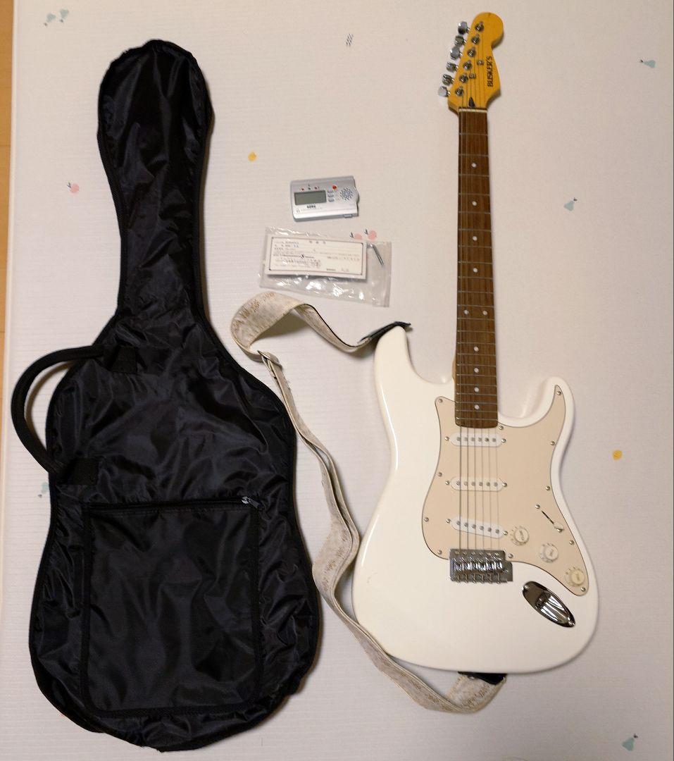 エレキギター BUSKER'S BSE WH