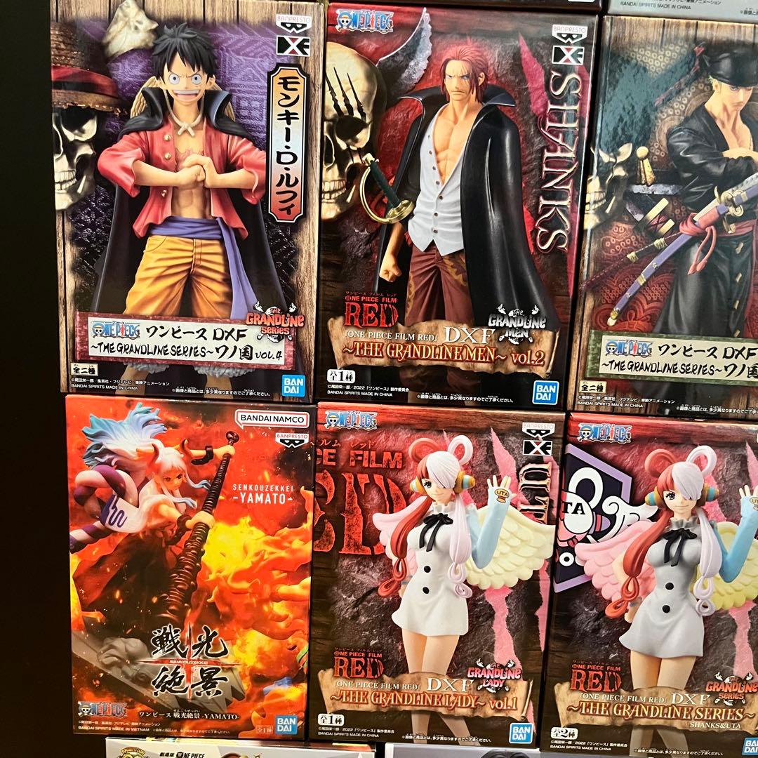 ワンピース　フィギュア　まとめ売り ルフィ ハンコック ウタ シャンクス　ナミ