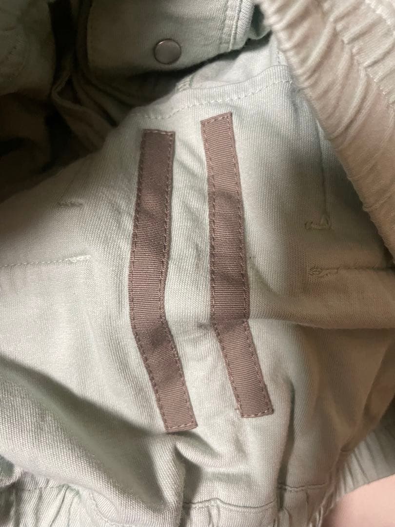 リックオウエンス　サルエル　パンツ　ミント