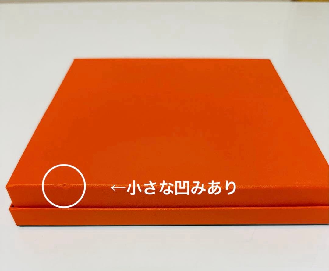 HERMES ネイビー タオルハンカチ