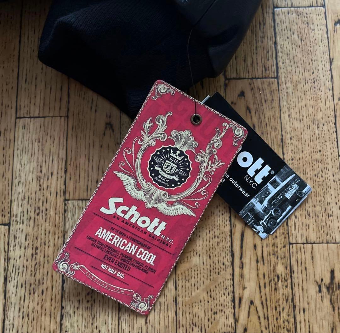 し*ー様 Supreme Schott Hooded Leather Bombe