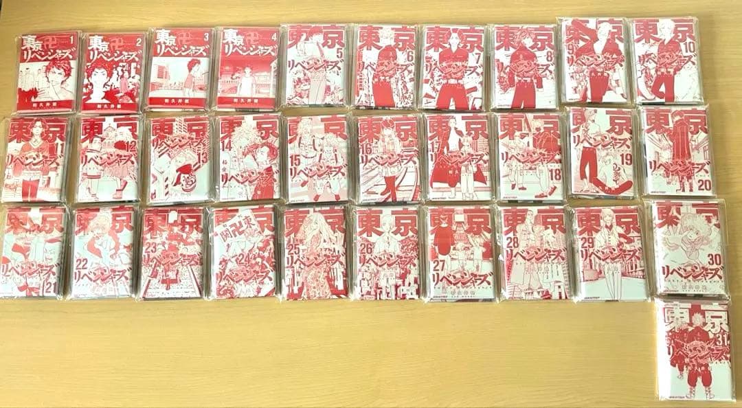【即購入可】東京リベンジャーズ 東リベ コミック缶バッジ フルコンプ品 全31種