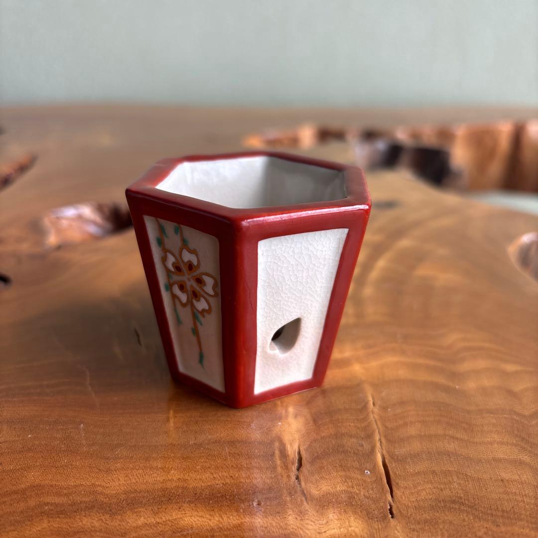 雪洞蓋置 加賀瑞山造 ぼんぼり蓋置 茶道具 共箱