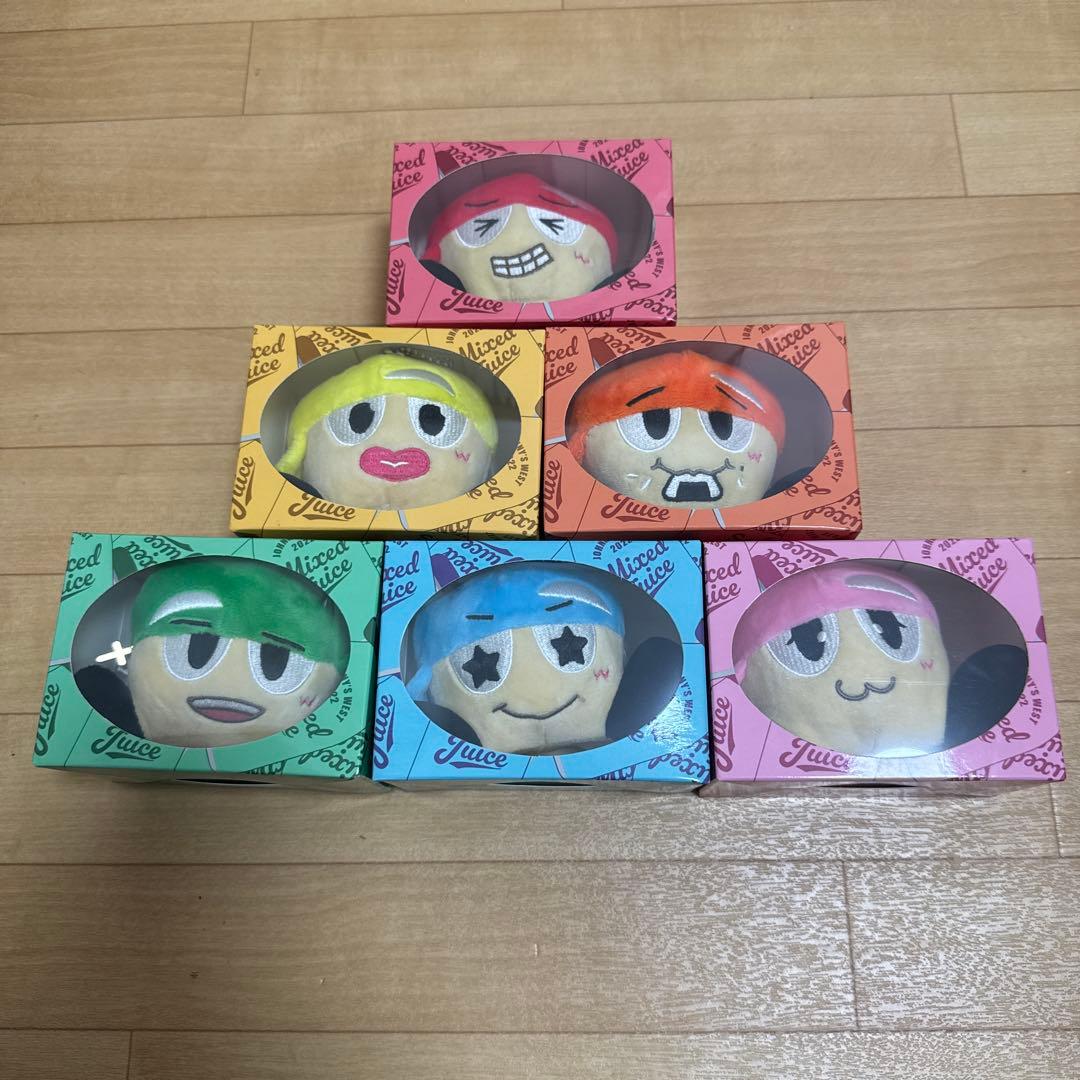 WEST. ヤツぬい6体セット