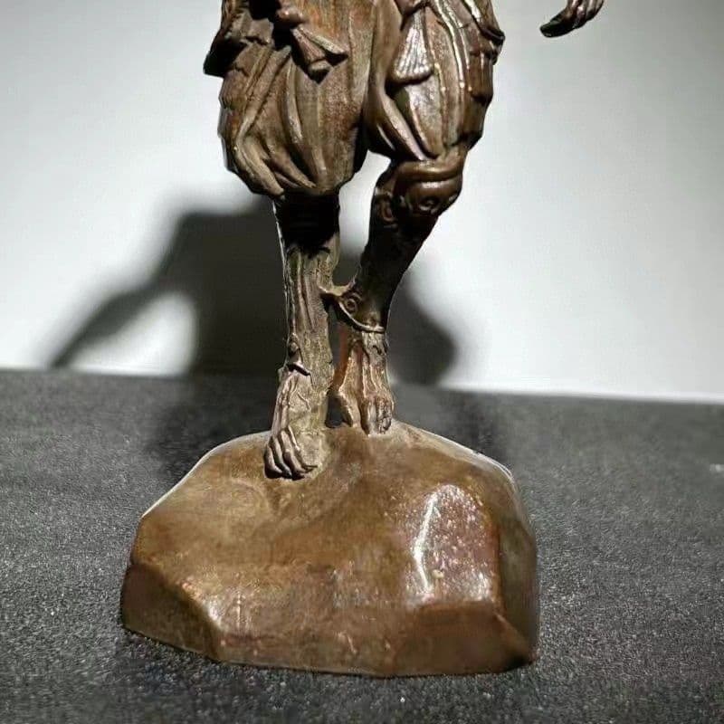 銅像 銅仏 闘勝仏斉天大聖孫悟空仏像 装飾品 工芸品 美術品 置物