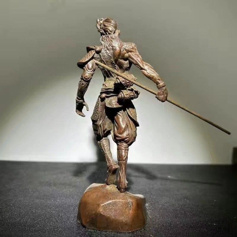 銅像 銅仏 闘勝仏斉天大聖孫悟空仏像 装飾品 工芸品 美術品 置物