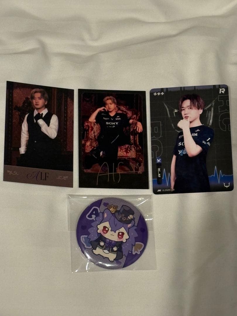 第五人格 REJECT 缶バッジ フォトカード Alf サイン入り