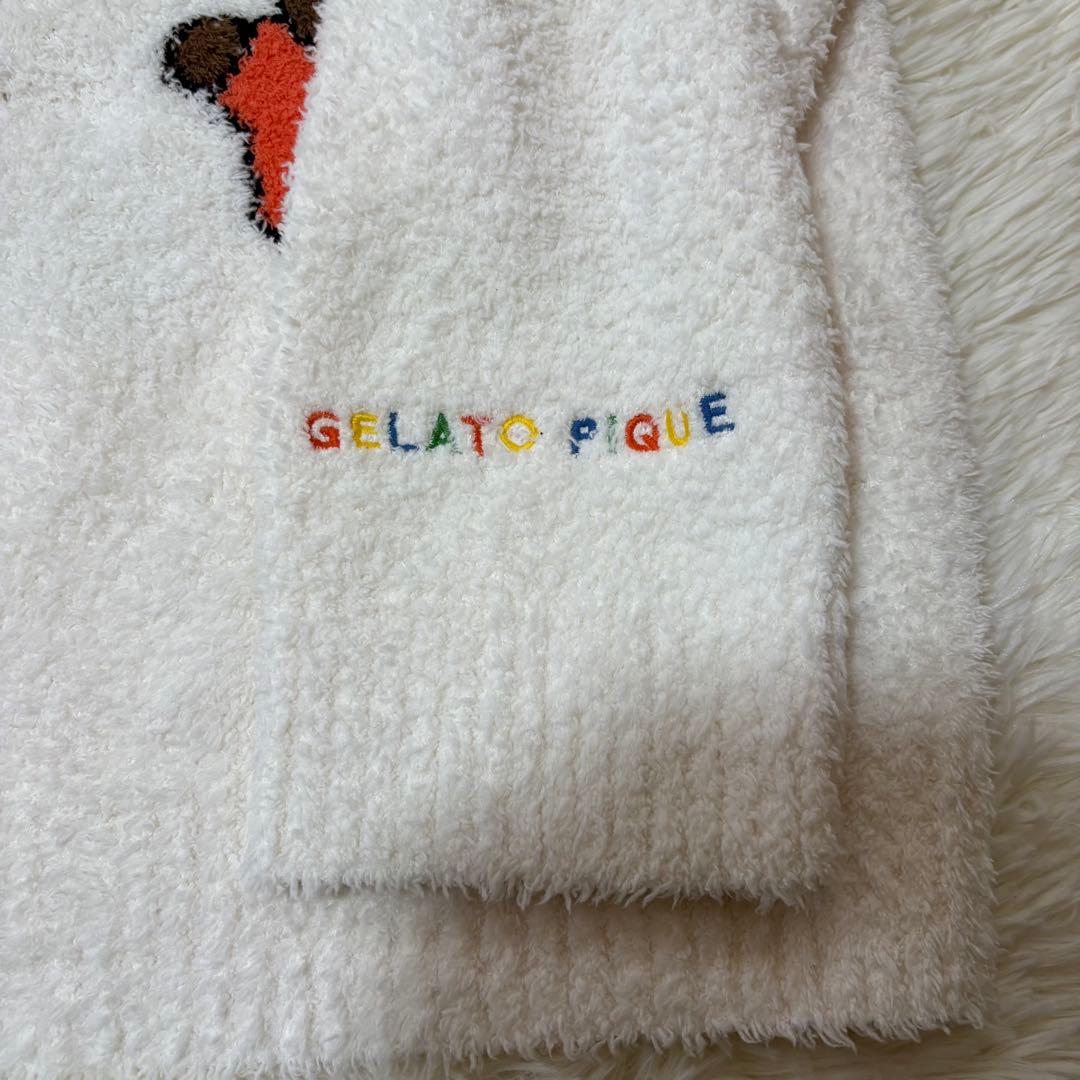 ジェラートピケ ミッフィー カーディガン クリーム M-Lサイズ