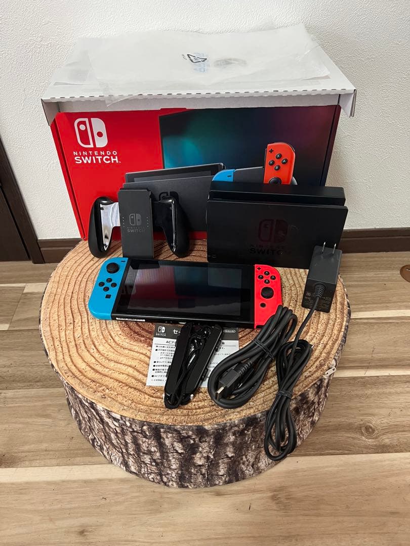 Nintendo Switch ニンテンドースイッチ本体　ネオン③