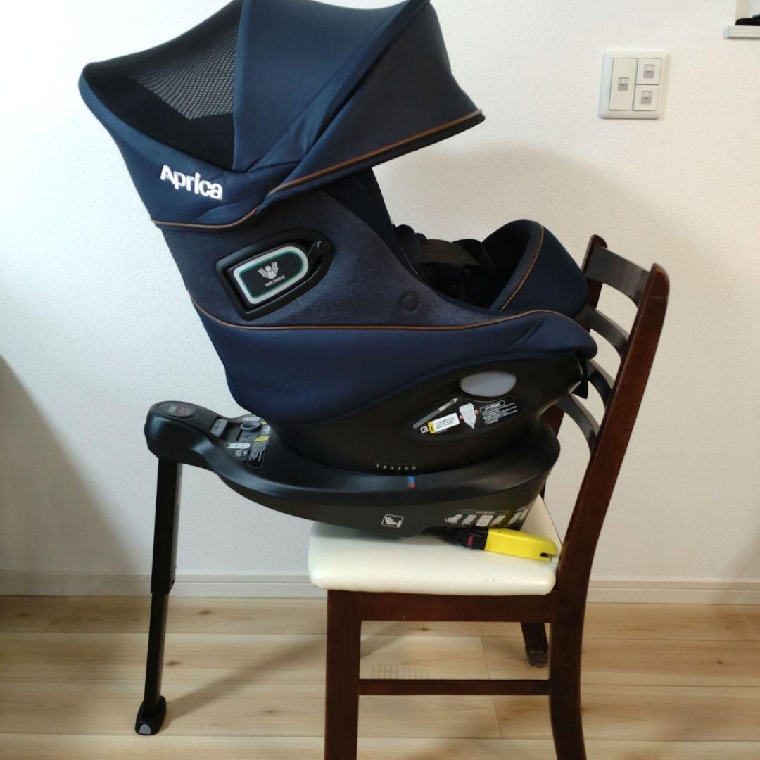 Aprica ネイビー　クルリラ　ビッテ　プロテクト ISOFIX