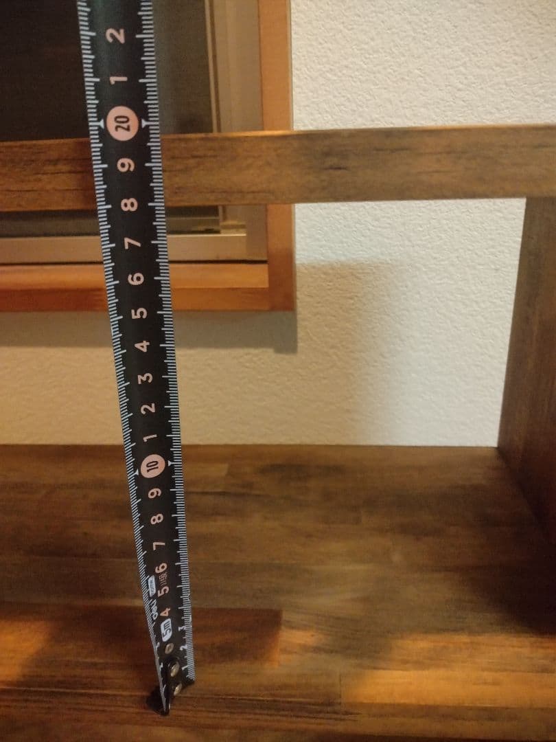 木製　ハンドメイド　オーダー　3段ラック　シェルフ　棚　本棚　マガジンラック