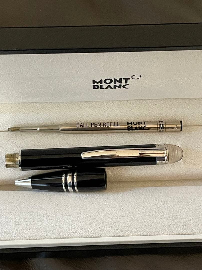 ◾️モンブラン◾️スターウォーカー◾️ボールペン◾️プラチナ◾️化粧箱付属◾️￼