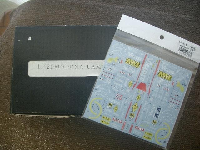 1/20 クラブＭ モデナランボルギーニ M291+スペアデカール付き