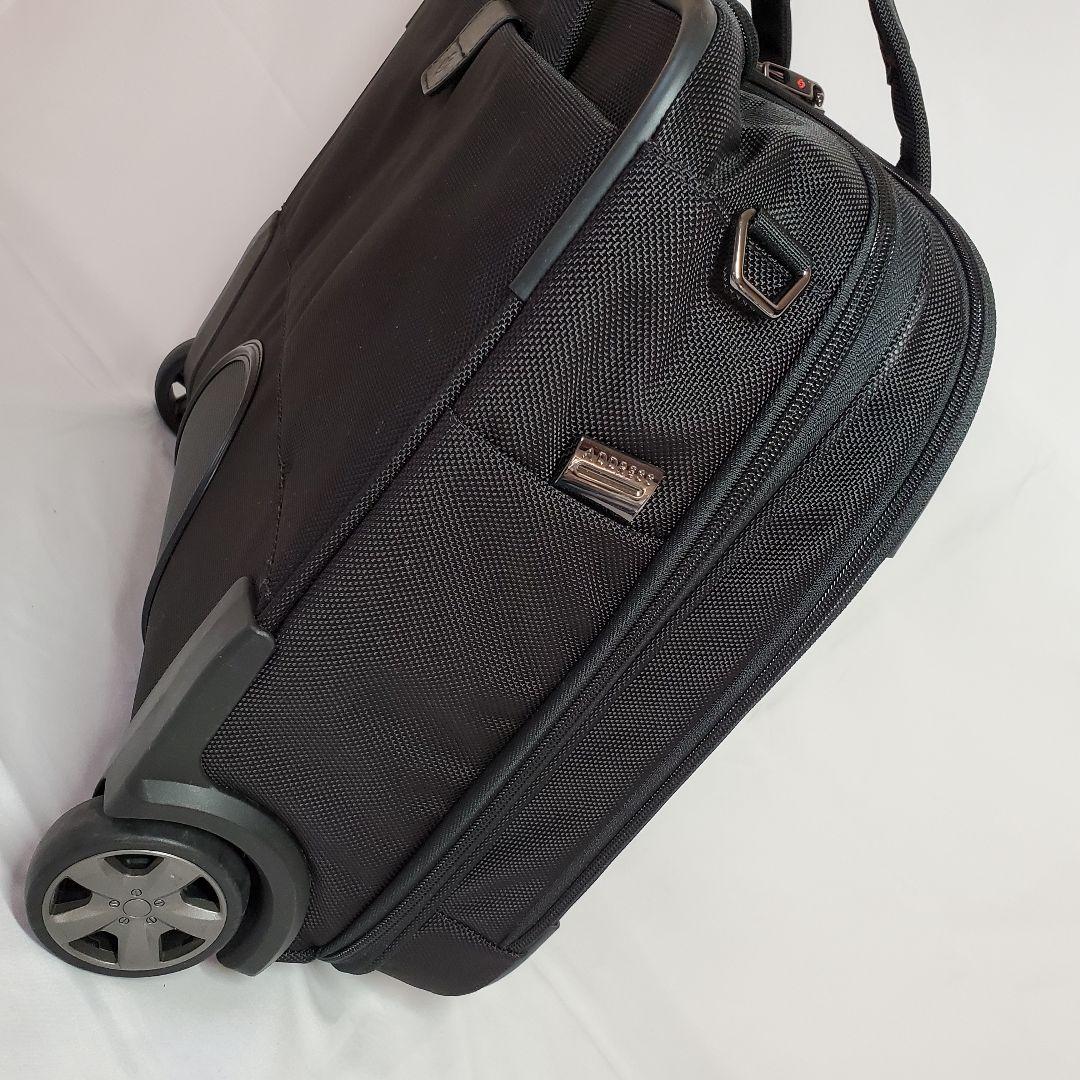 Samsonite キャリーカート 黒 TSAキー付き