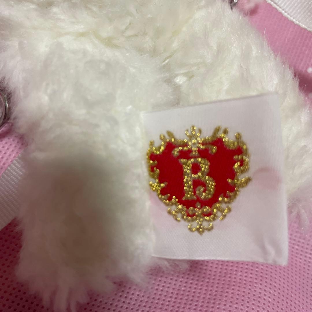 ベイビーザスターズシャインブライト うさくみゃリュックミニミニ エンジ×白