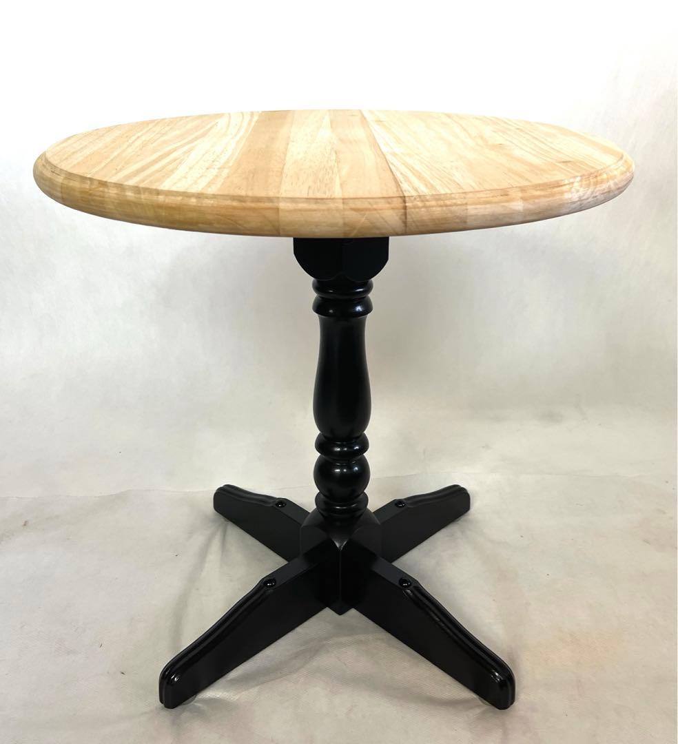 円形テーブル・木製・直径60cm・高さ60cm・送料込み